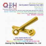 QBH Brass Copper Lifting Eyelet Knuckle Fish-Eye Bolt Fish Eye Fisheye Screw