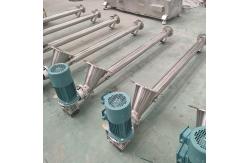 China Strong Sealing and Multiple Feeding Points Auger Screw Conveyor for Industry supplier