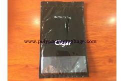 China Gravure Printing LDPE Cigar Humidity Bags With Zipper supplier