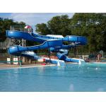 Amusement Kid Water Park Equipment Children Playing Slides Set