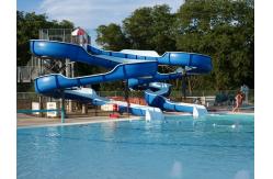 China Amusement Kid Water Park Equipment Children Playing Slides Set supplier