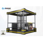 Black Yellow Virtual Shooting Simulator Theme Park Equipment With 2 Handles for sale