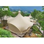 Multi Functional Outdoor Indiana Tent With High Peak Tents For Resort Or Glamping for sale