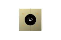 China Plastic Smart Thermostat Zigbee Knob Style Black / Champagne / Grey supplier
