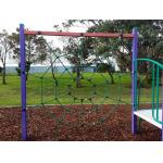 Combination Climbing Rope Net Aluminum T Connector For Playground