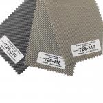 42% Fiberglass 58% PVC Sunscreen Shade Fabric For Roller Blinds 48x46'' for sale