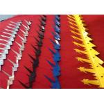 Hot Dipped Galvanized Steel Anti Climb Wall Spikes 120mm for sale