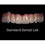 Titanium Full Zirconia Bridge Dental Translucency On Implant Bar for sale