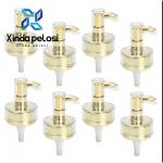 24/410 Lotion Dispenser Pump Gold Lotion Hand Pressure Shower Gel Pump Head for sale