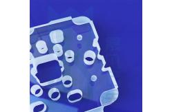 China Custom High Temperature Corrosion Resistant Quartz Transparent Opaque Punching Step supplier