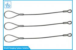 China Strength And Durability 3.0 Mm Rope Assembly Single Leg With Double Loop supplier