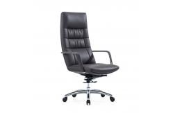 China Comfortable Genuine Leather Swivel Executive Ergonomic Office Chairs supplier