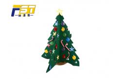 China Corrugated Cardboard Cake Display , Customize Shape Cardboard Tiered Cupcake Stand supplier
