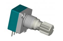 China PCB/Solder Lug Type Rotary Potentiometer - ±20% Resistance Tolerance supplier