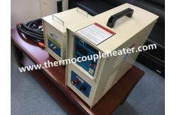 China Portable High Frequency Induction Heating Machine 220V 15KW supplier