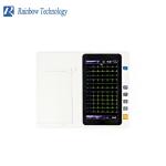 Hospital Electrocardiogram 7In Touch Screen ECG EKG Machine Digital 6 Channels