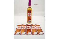 China Beverage Juice Personalized Drink Labels Self Adhesive Wet Glue Label supplier