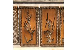 China Unique Corten Steel Rusty Decorative Metal Wall Customized supplier