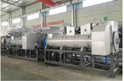 China Multi Function Pet Bottle Label Remover Machine For Plastic Recycling Line supplier