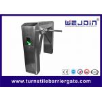 Pedestrian Tripod Access Control System , Turnstile Gate With Card Reader Automatic for sale