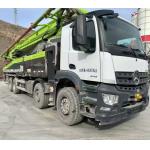 Luxury 2020 Year Zoomlion 56M Concrete Pump Truck with Benz Chassis for Heavy Equipment Rental Few Kilometers for sale
