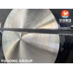 ASME SA965 F304 Stainless Steel Forged Disk For Heat Exchanger Disc