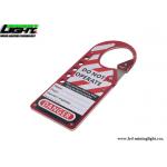 Oxidized Aluminum Alloy Labeled Snap On Lock Out Hasp