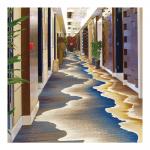 Tufted Luxury Hospitality Carpet  Nylon Printed Carpet For Public Space Corridor for sale