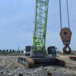 180 Ton Lattice Boom Crane ZCC1800H Safe Operation Folding Design and Energy Efficiency for sale