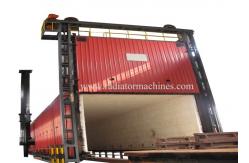 China Gas Fired Bogie Hearth Furnace for Size 1300*1000*750mm supplier