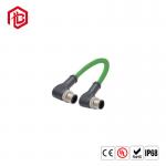 M12 4 Pin IP67 IP68 Power Electric Bike Led Screen Connector Waterproof