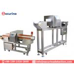 LCD Screen Operation Conveyor Food Grade Metal Detectors Detecting All Metals for sale