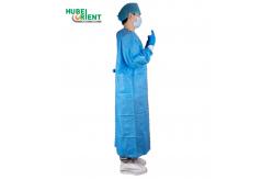 China AAMI PB70 Level 3 Knitted Cuffs SSMMS Disposable Surgical Gown FDA Standard supplier