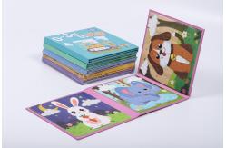 China Interactive Educational Jigsaw Puzzle For Family Activity Magnetic Cardboard supplier