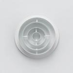Extruded Aluminum Round Ceiling Vent Diffuser 400mm Powder Coated