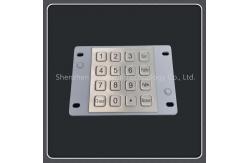 China Washable Usb Numeric Keypad Stainless Steel Material 4x4 Matrix Layout supplier