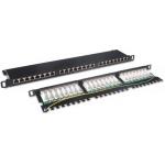 0.5U Patch Panel ZCPP206-24 ports for Racks  , Date Center Accessories , from China Manufacturer - Zion Communiation for sale