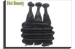 China No Synthetic Virgin Human Hair Extensions Funmi Water Wave Double Drawn Style supplier