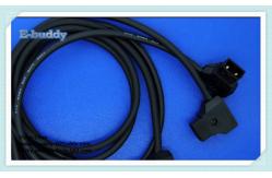 China 12 PIN Security Custom Sleeved Psu Cables For Sony Camera Power Supply supplier