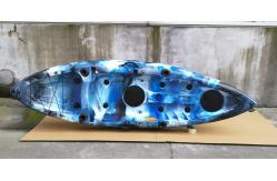 China Open Swing Rock N Roll Rotomoulding Machine for Plastic Kayak Fishing Boat supplier