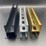 Manufacturer Slotted Solid 41x62 41x82 Back to Back Strut Channel for sale