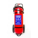 Professional 50Kg Trolley Fire Extinguisher Safe / Reliable For Railway Station for sale