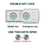 Heavy Gauge Steel Safe Fire Resistant Safe 2 Hour Fireproof Anti Burglary Safe