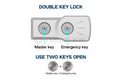 China Heavy Gauge Steel Safe Fire Resistant Safe 2 Hour Fireproof Anti Burglary Safe supplier