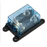 2 In 1 ANM Twin Fuse Holder Bolt Down 50 Amp Automotive Fuse Holder for sale