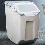Sealed 10kg Storage Container Airtight Rice Container 5kg White for sale