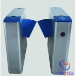 IP54 220v AC Power Flap Barrier Gate Electronic Optical Gate Waist Height for sale