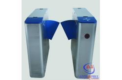 China IP54 220v AC Power Flap Barrier Gate Electronic Optical Gate Waist Height supplier