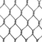 316 Strong Stainless Steel Security Wire Rope Mesh For Railing