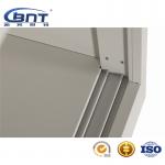 Metal Office Storage Sliding Door File Cabinet With One Shelf for sale